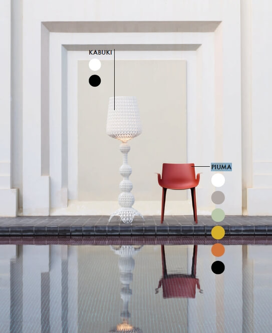 Kartell Стул Piuma от Kartell — в интерьере
