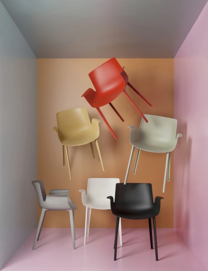 Kartell Стул Piuma от Kartell — в интерьере