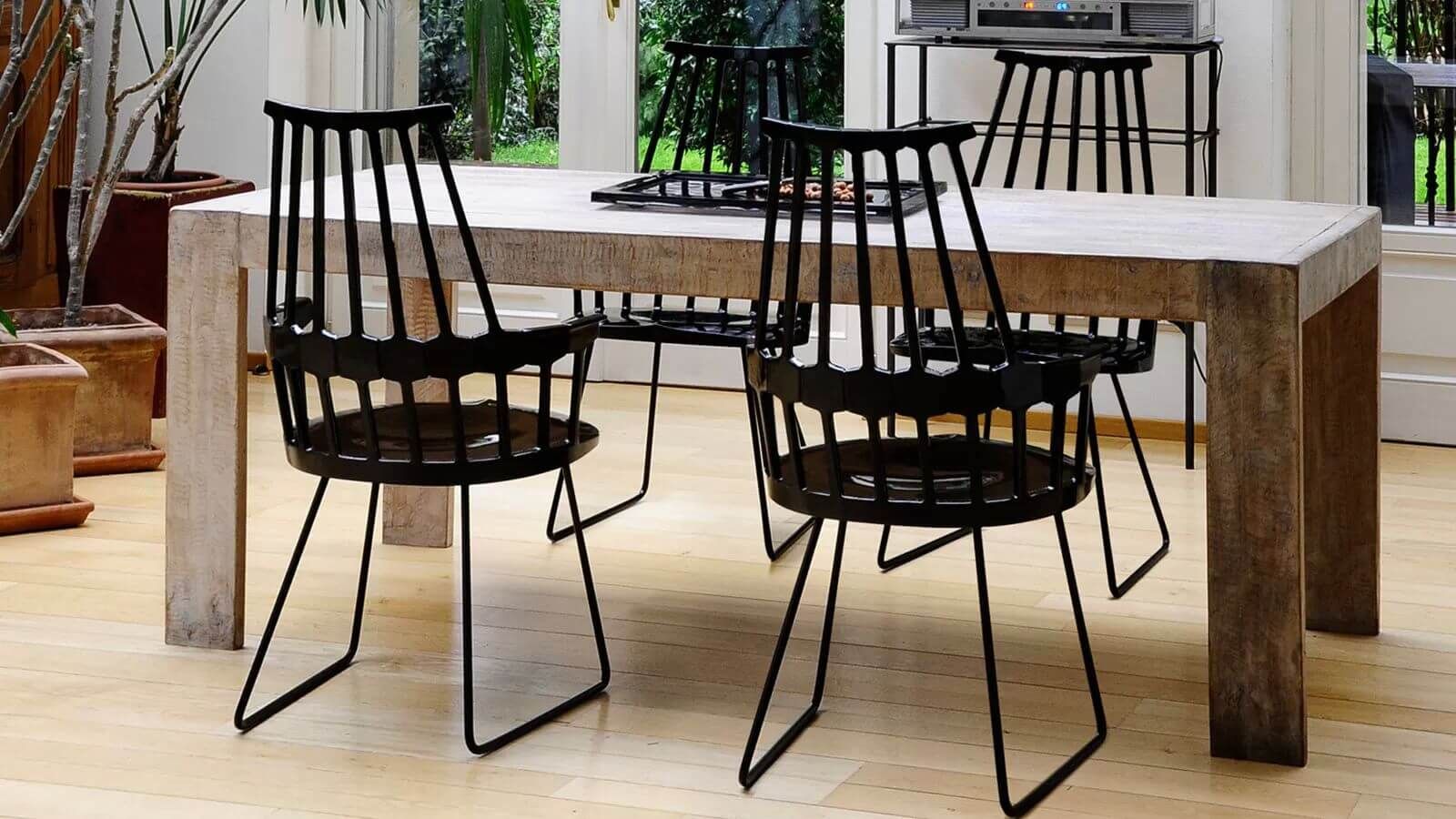 Kartell Кресло Comback от Kartell — в интерьере