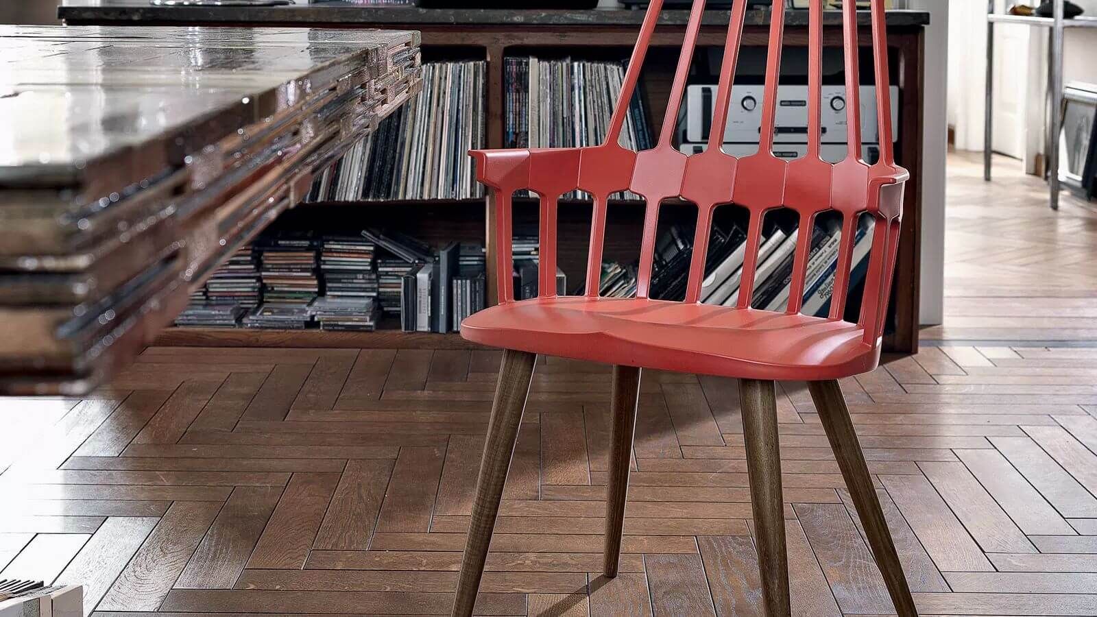 Kartell Кресло Comback от Kartell — в интерьере