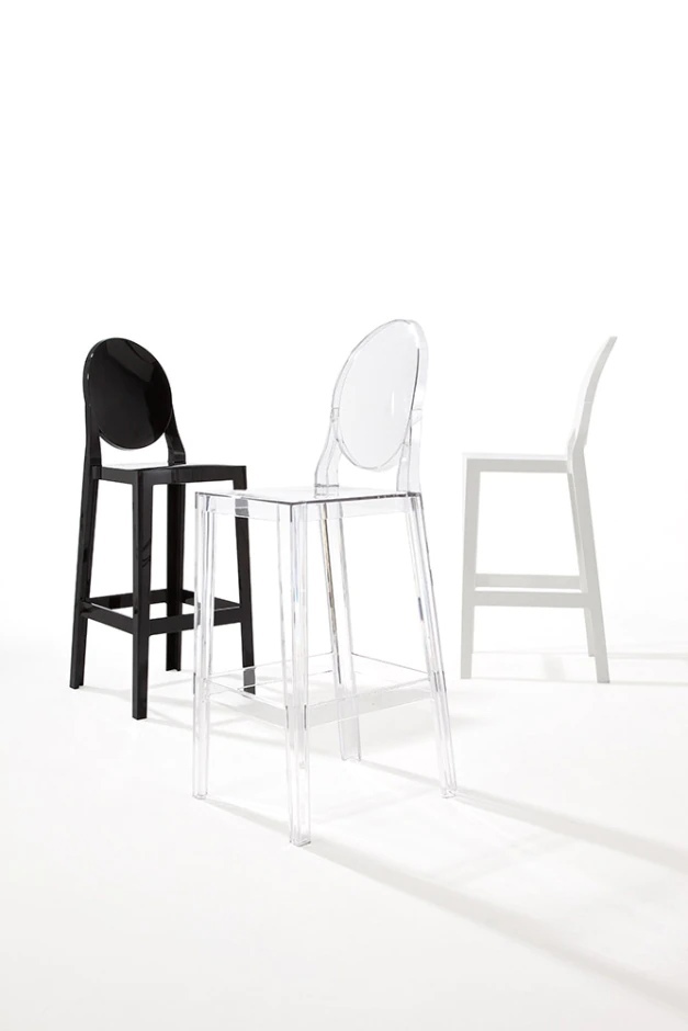 Kartell Барный стул One More с круглой спинкой от Kartell