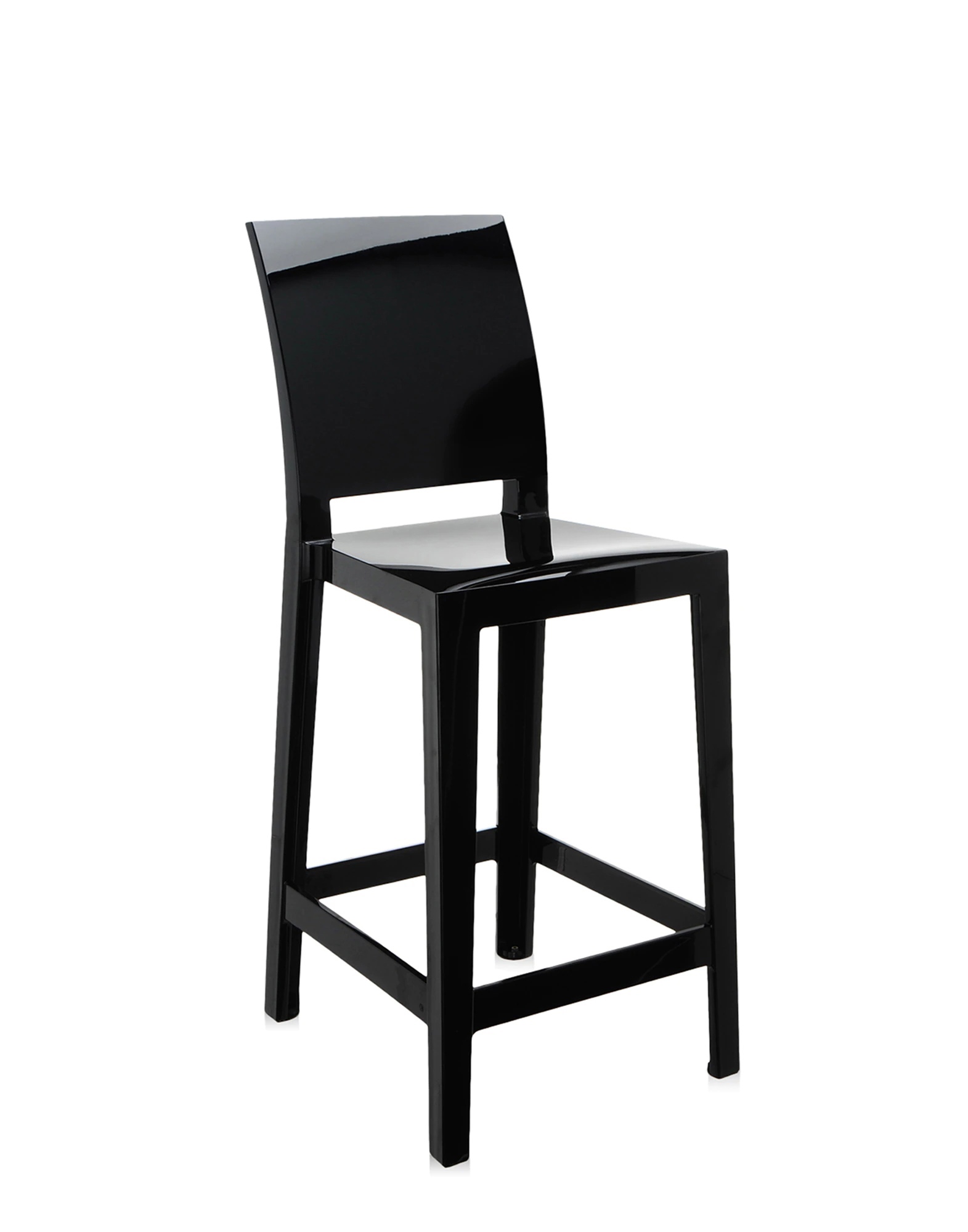 Kartell Барный стул One More с квадратной спинкой от Kartell