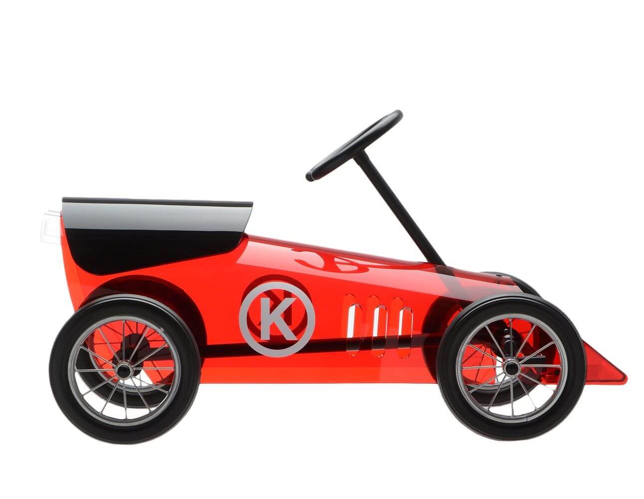 Kartell Детский табурет в виде машины Discovolante от Kartell