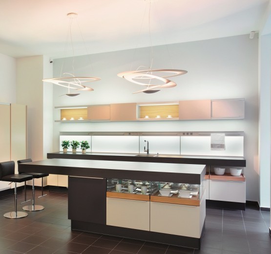 Artemide Люстра Pirce Suspension White от Artemide — в интерьере
