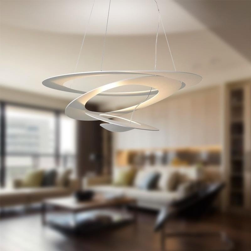 Artemide Люстра Pirce Suspension White от Artemide — в интерьере