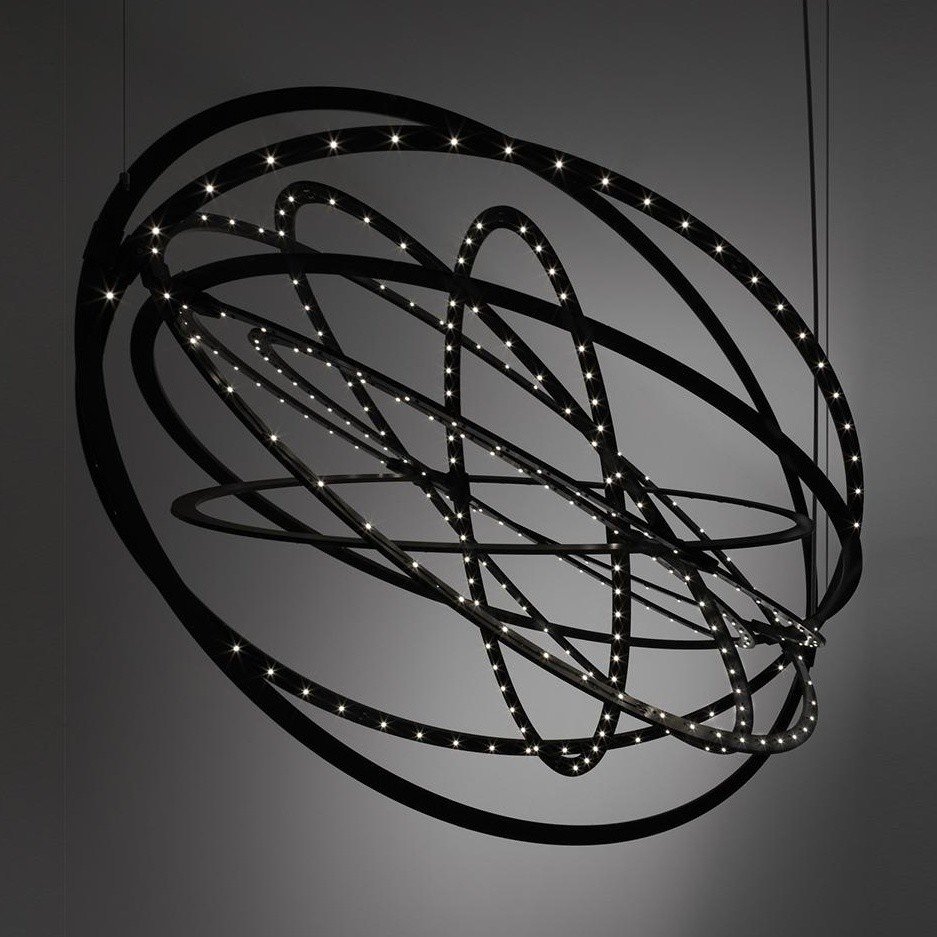 Artemide Люстра Copernico Suspension Black от Artemide — в интерьере