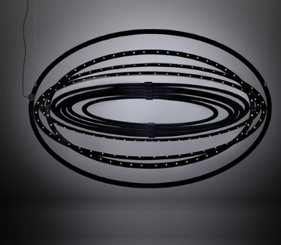 Artemide Люстра Copernico Suspension Black от Artemide — в интерьере