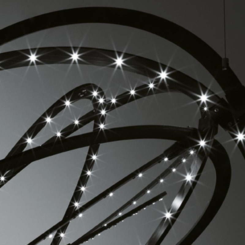Artemide Люстра Copernico Suspension Black от Artemide — в интерьере