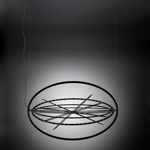Artemide Люстра Copernico Suspension Black от Artemide — в интерьере