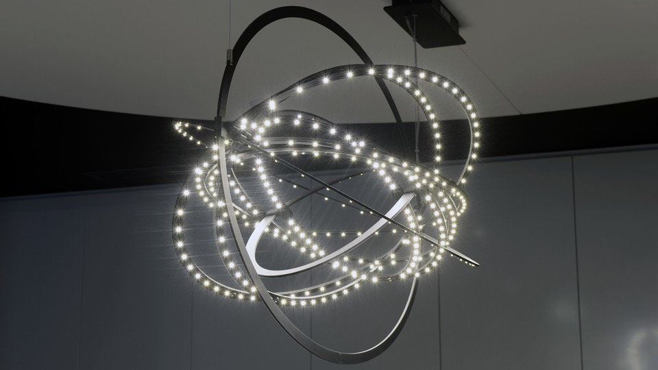 Artemide Люстра Copernico Suspension Black от Artemide — в интерьере