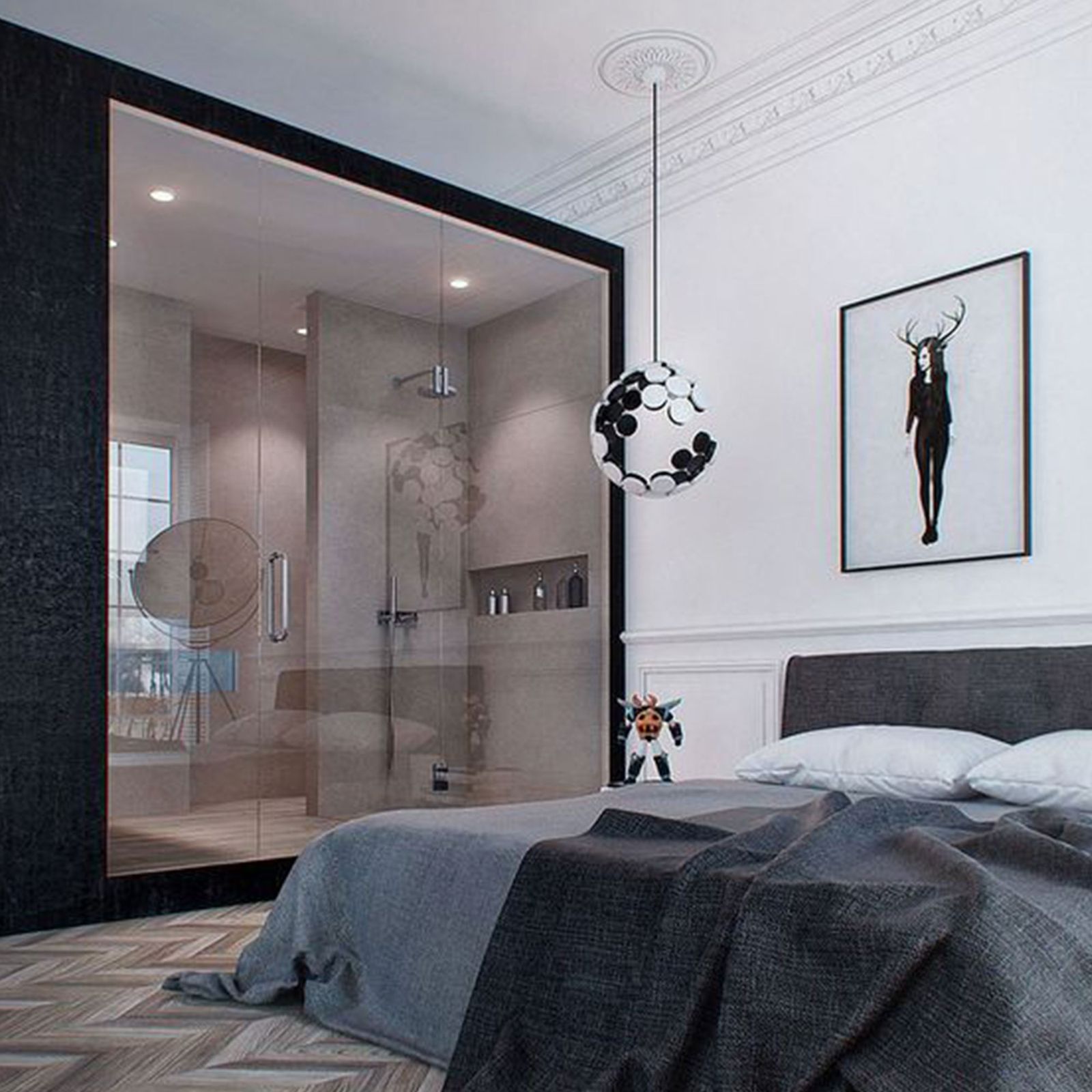 Artemide Люстра Scopas от Artemide — в интерьере