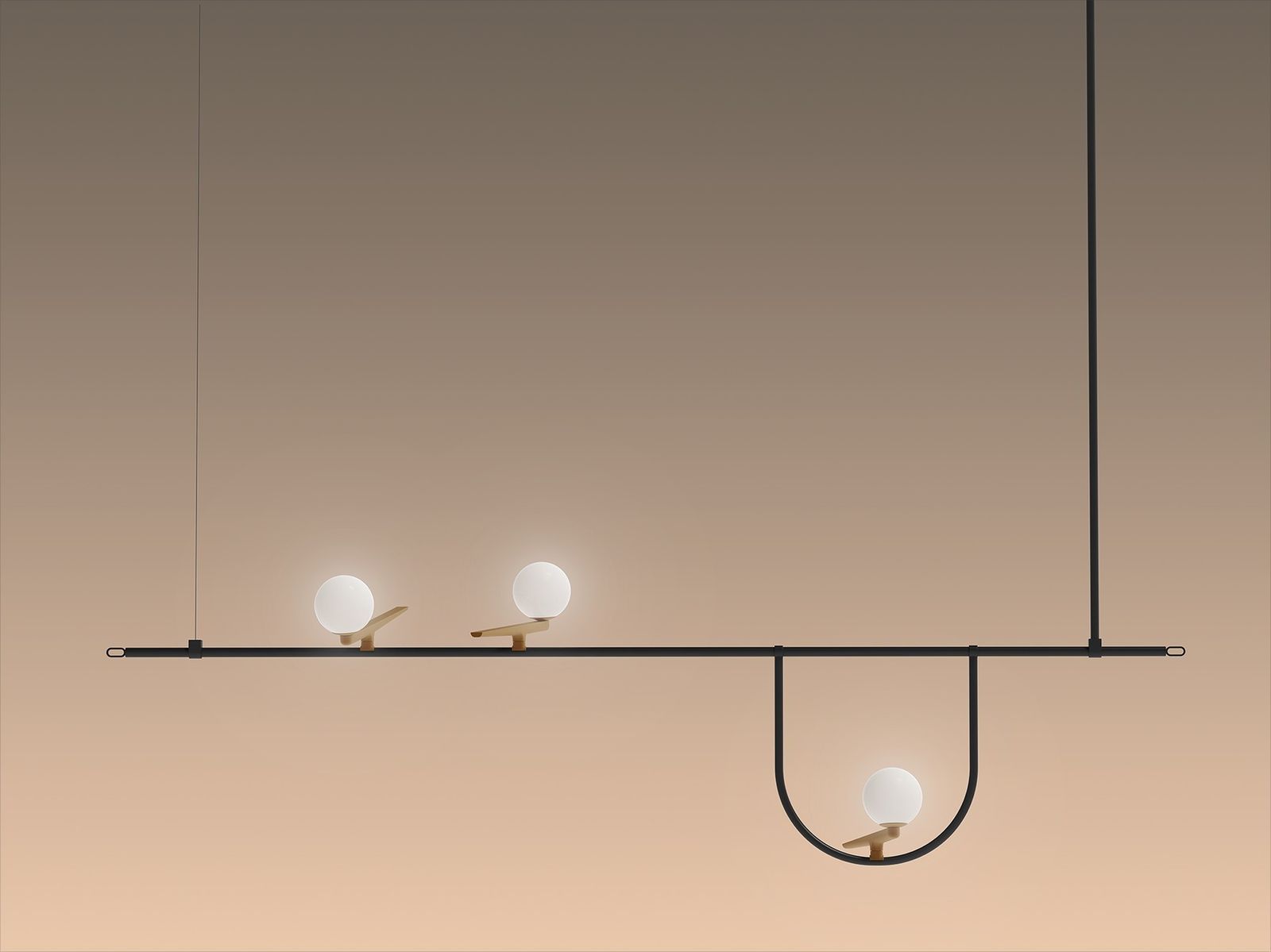 Artemide Люстра Yanzi Suspension 1 от Artemide — в интерьере
