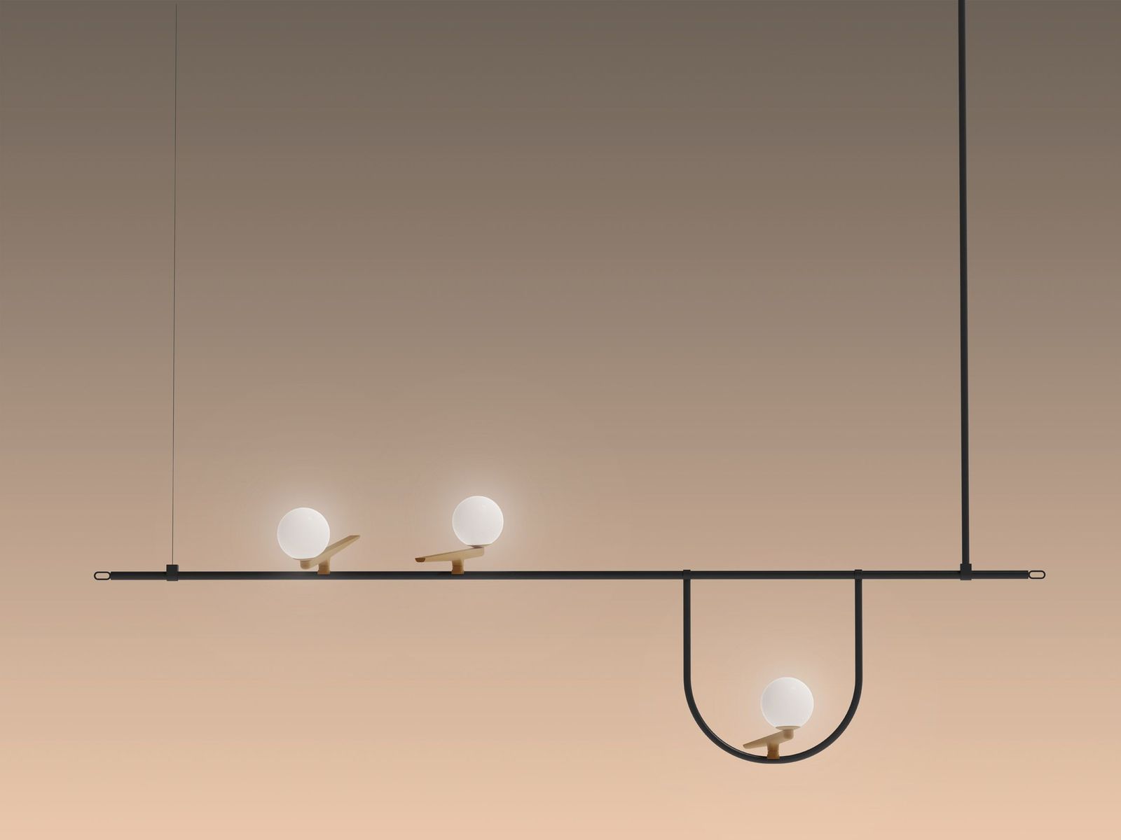 Artemide Люстра Yanzi Suspension 1 от Artemide — в интерьере