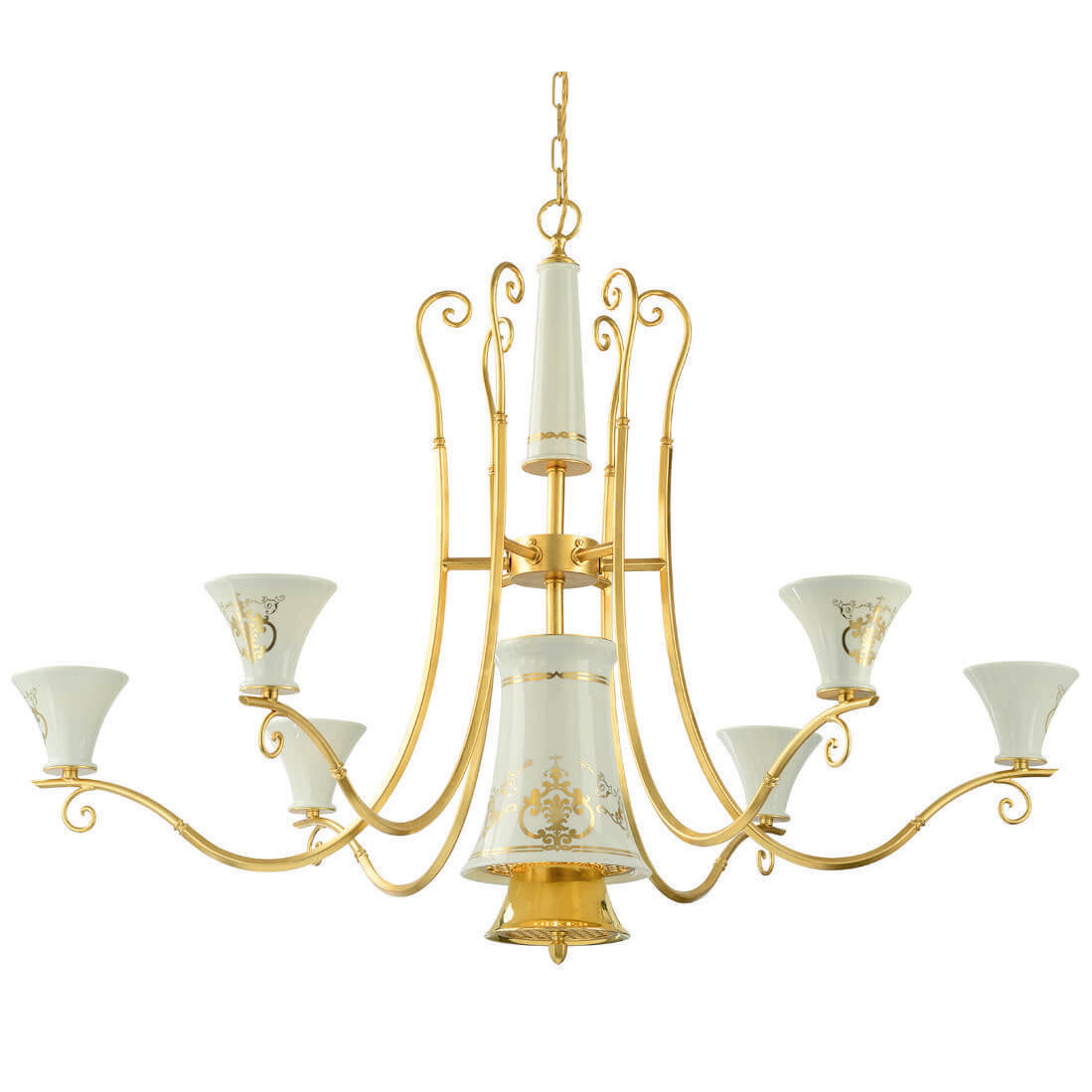 Le Porcellane Люстра Villadorata 5850 6L от Le Porcellane
