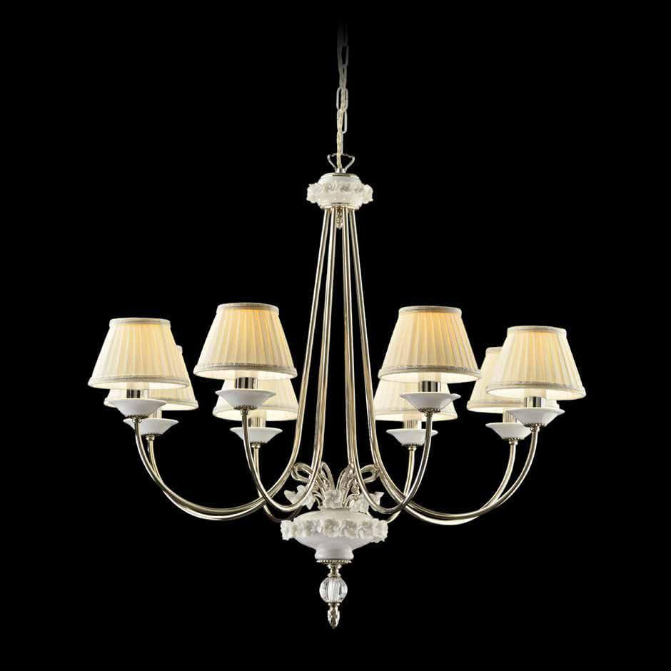 Le Porcellane Люстра Fascia Fiori 5489/8 от Le Porcellane — в интерьере