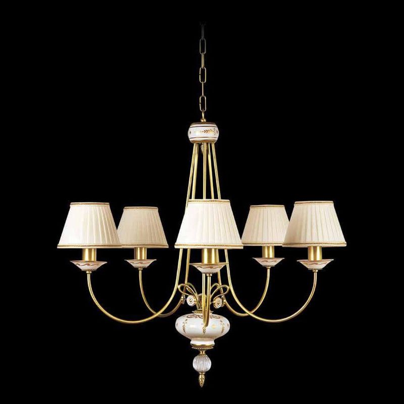 Le Porcellane Люстра Fascia Oro 5155 от Le Porcellane