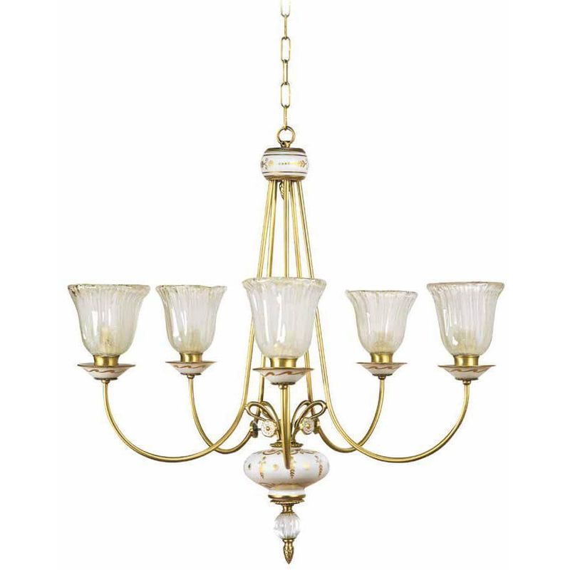Le Porcellane Люстра Fascia Oro 5156 от Le Porcellane