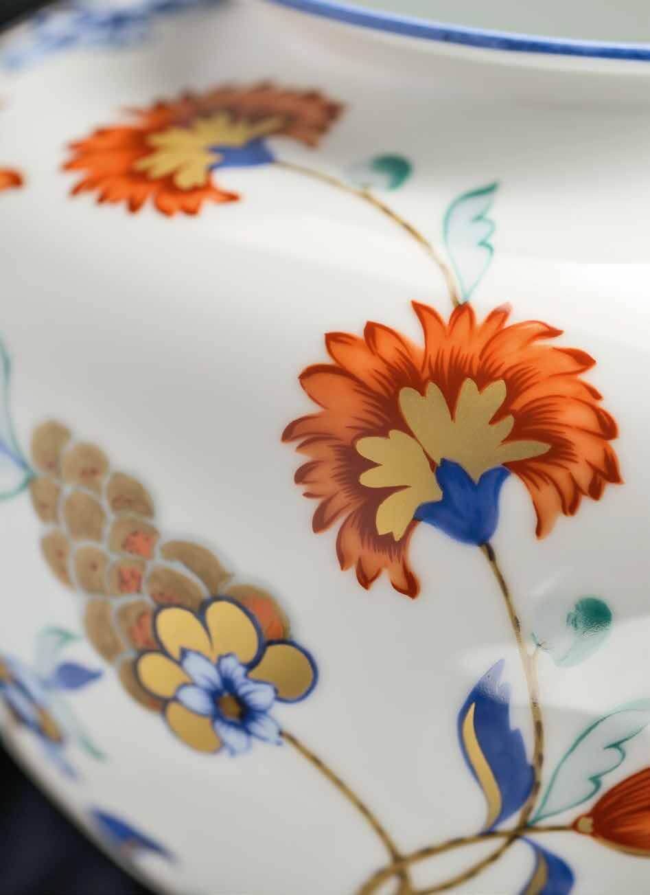 Le Porcellane Настольная лампа Fiori Policromo 5704 /5705 /5706 от Le Porcellane — в интерьере
