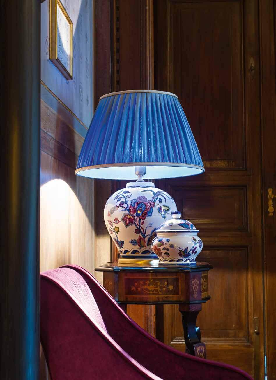 Le Porcellane Настольная лампа Autunno 5686 /5687 /5688 от Le Porcellane — в интерьере