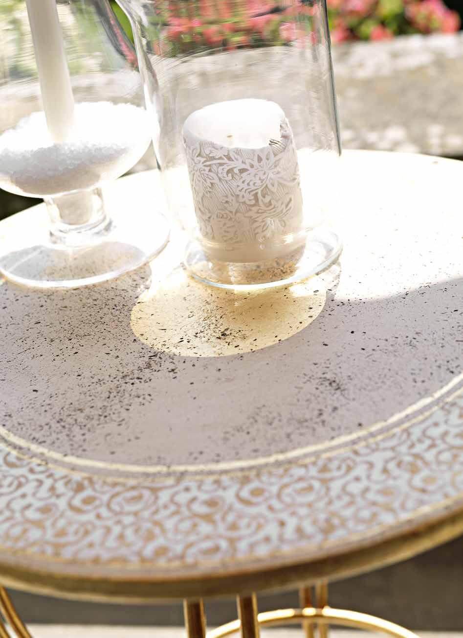 Le Porcellane Журнальный столик Oro Antico 02594 от Le Porcellane — в интерьере