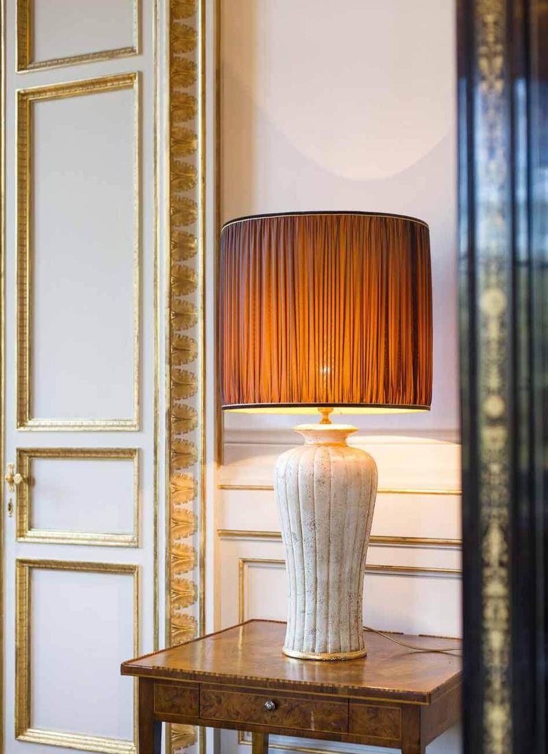 Le Porcellane Настольная лампа Avorio Oro 02863 /02864 /02865 от Le Porcellane — в интерьере