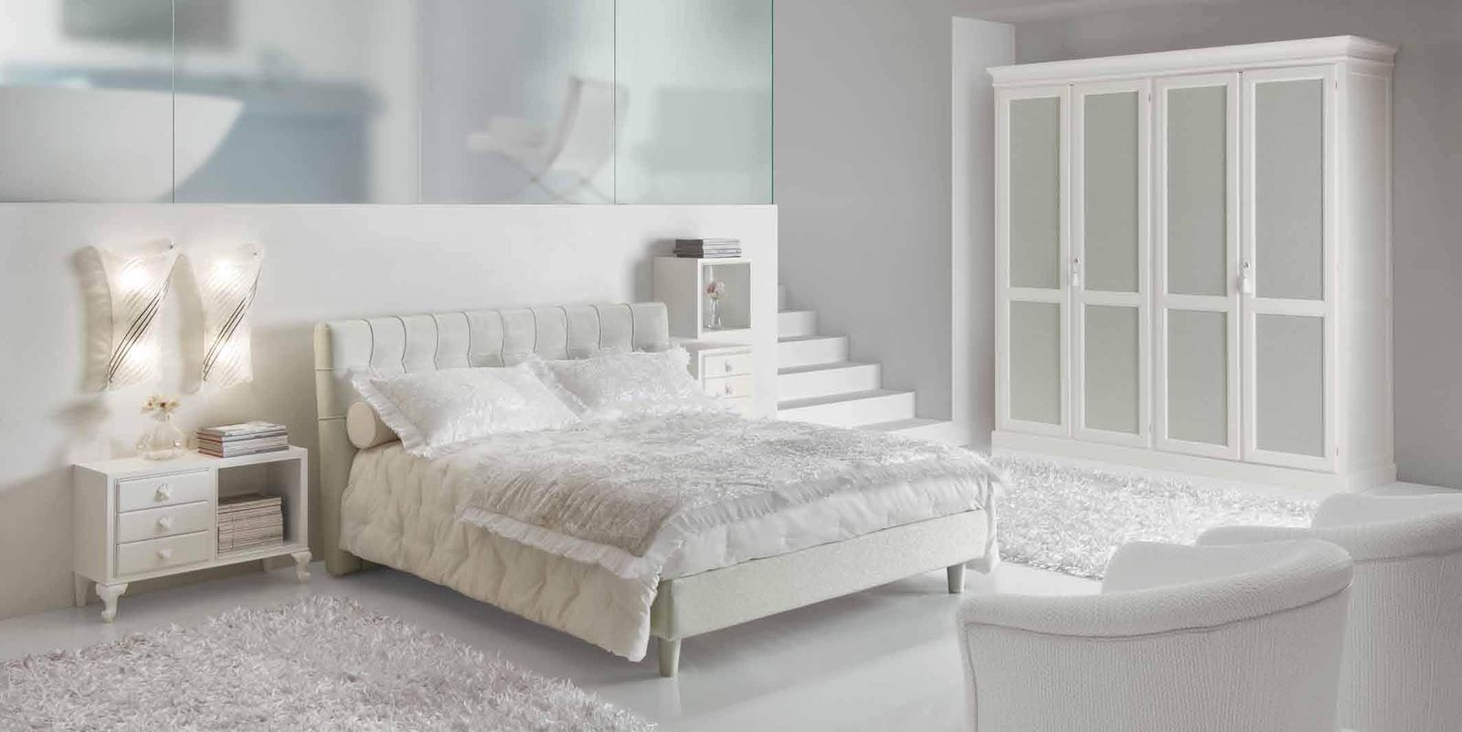 Halley Кровать Deco a quadri от Halley — в интерьере