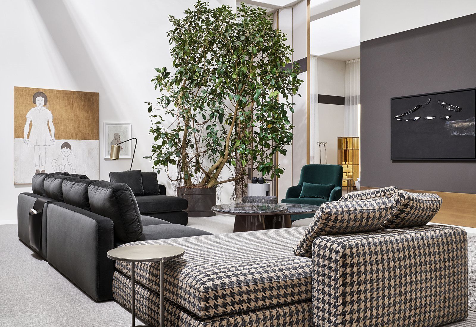 Meridiani Диван HAROLD от Meridiani — в интерьере