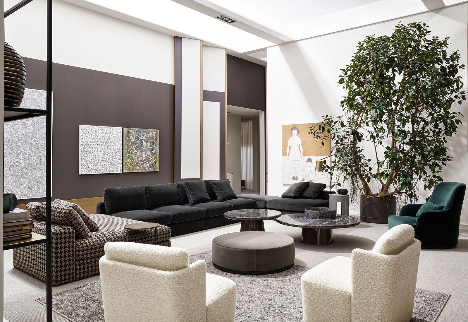 Meridiani Диван HAROLD от Meridiani — в интерьере