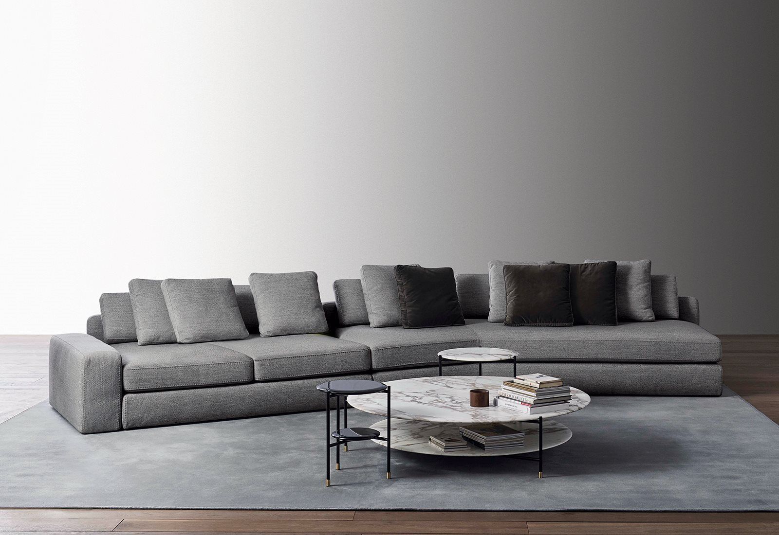 Meridiani Диван HAROLD от Meridiani — в интерьере