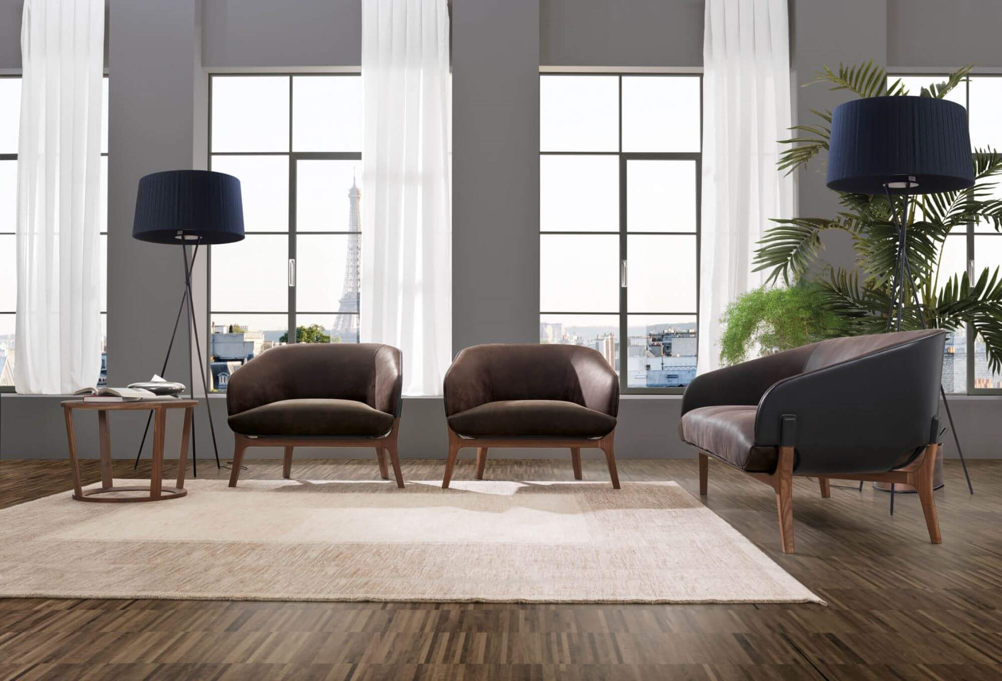 i 4 Mariani Кресло Savile Row от i 4 Mariani — в интерьере
