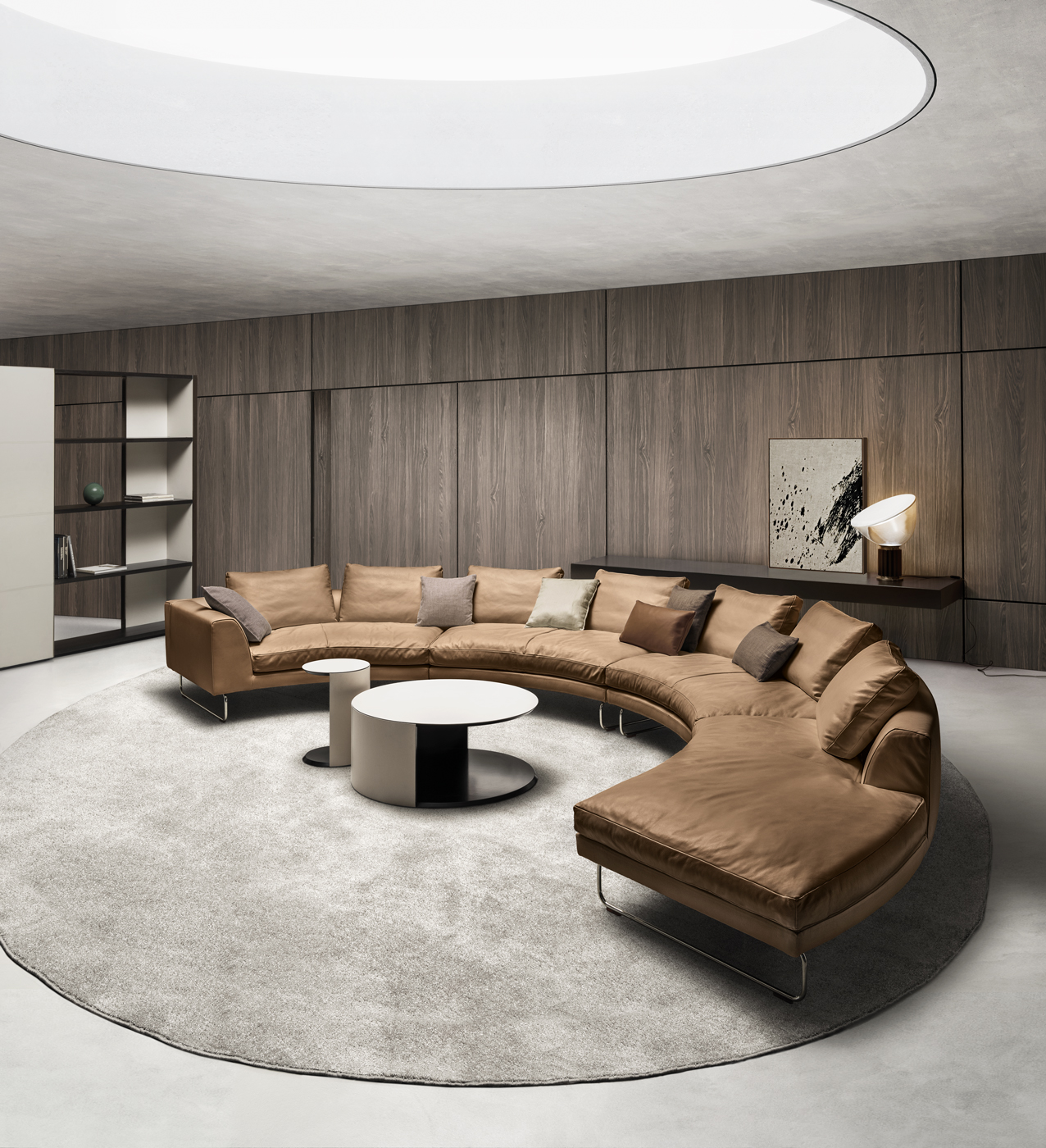 i 4 Mariani Диван Add_Look Round от i 4 Mariani — в интерьере