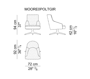 i 4 Mariani Кресло Moore Relax от i 4 Mariani