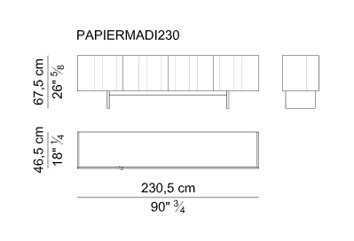 i 4 Mariani Комод Papier от i 4 Mariani