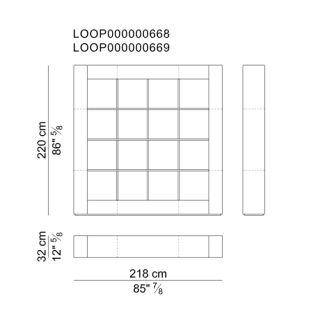 i 4 Mariani Стеллаж Loop от i 4 Mariani