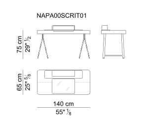 i 4 Mariani Письменный стол Napa от i 4 Mariani