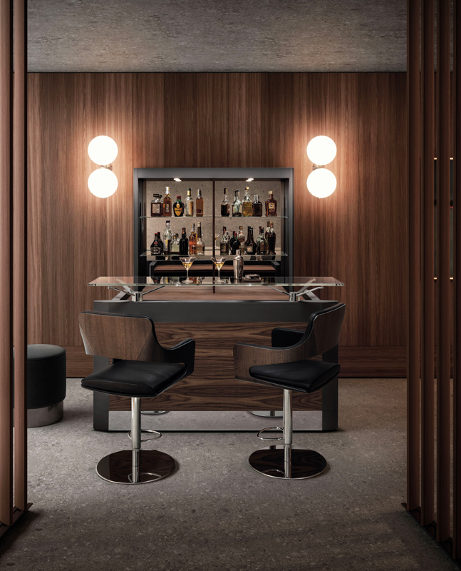 i 4 Mariani Барный стул Silhouette от i 4 Mariani — в интерьере