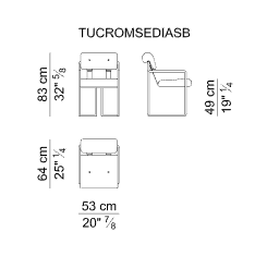 i 4 Mariani Рабочее кресло Tucroma от i 4 Mariani