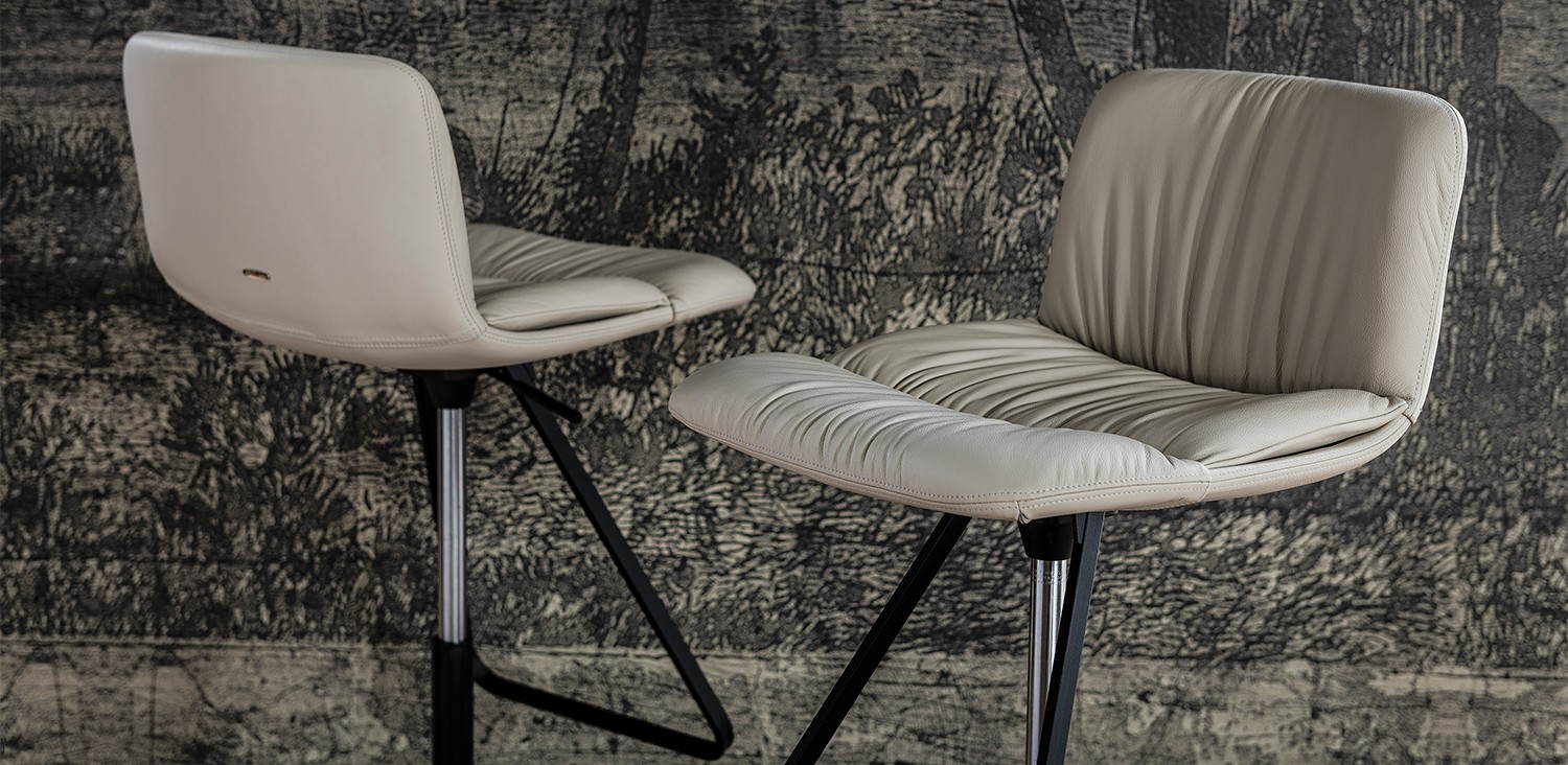 Cattelan Italia Стул барный на крестовине Axel от Cattelan Italia — в интерьере