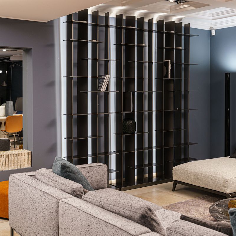 Flou Стеллаж CCLight matt burnished 259 от Flou — в интерьере