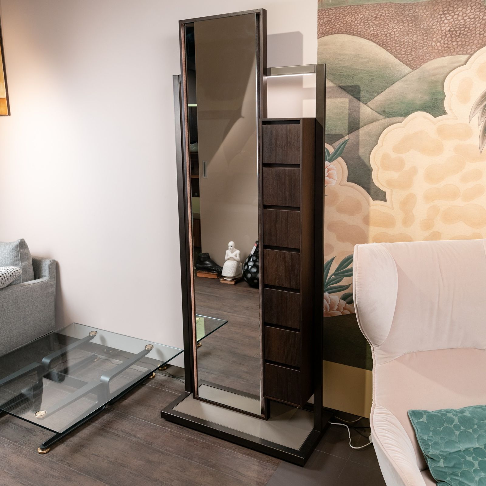 Flou Зеркало Continuum от Flou — в интерьере