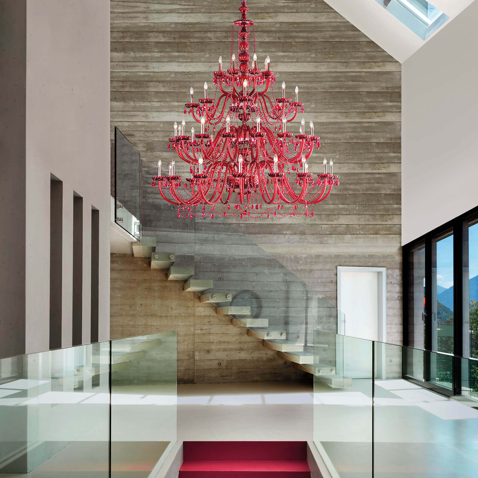 Italamp Люстра La Beaute Rouge от Italamp