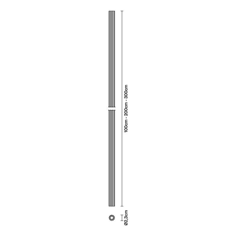 Fabbian Потолочный светильник Freeline F44 от Fabbian