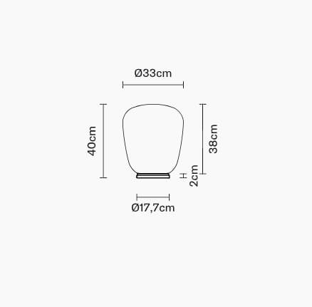 Fabbian Настольная лампа Lumi F07 от Fabbian
