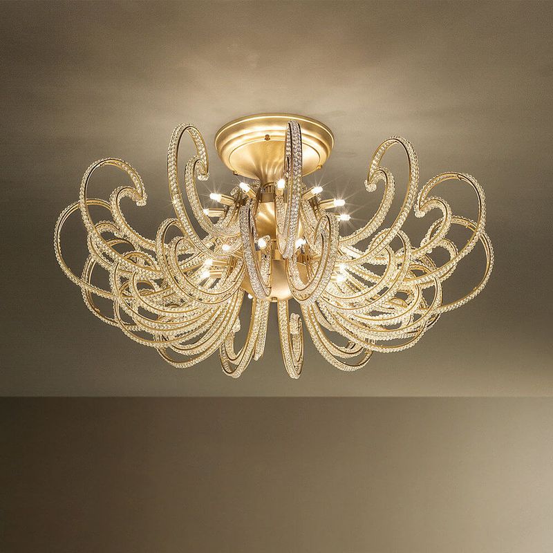 Masiero Потолочный светильник Cristalis PL12 /PL24 от Masiero — в интерьере