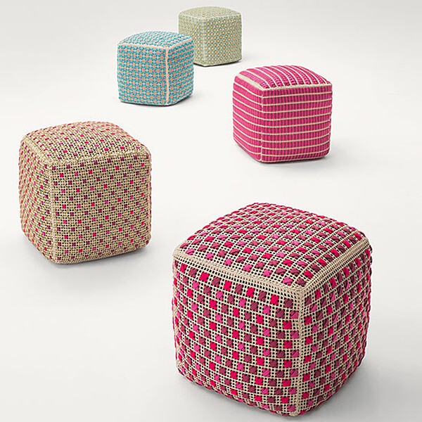 Paola Lenti Уличный пуф Spezie от Paola Lenti — в интерьере
