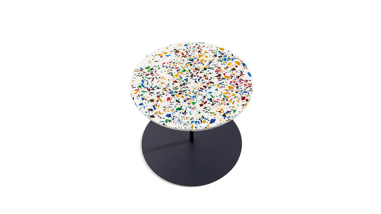 Cappellini Журнальный столик Gong Terrazzo от Cappellini