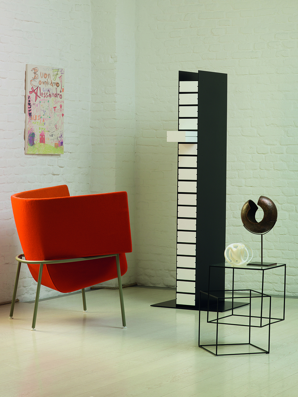 Cappellini Стеллаж Dinah от Cappellini — в интерьере