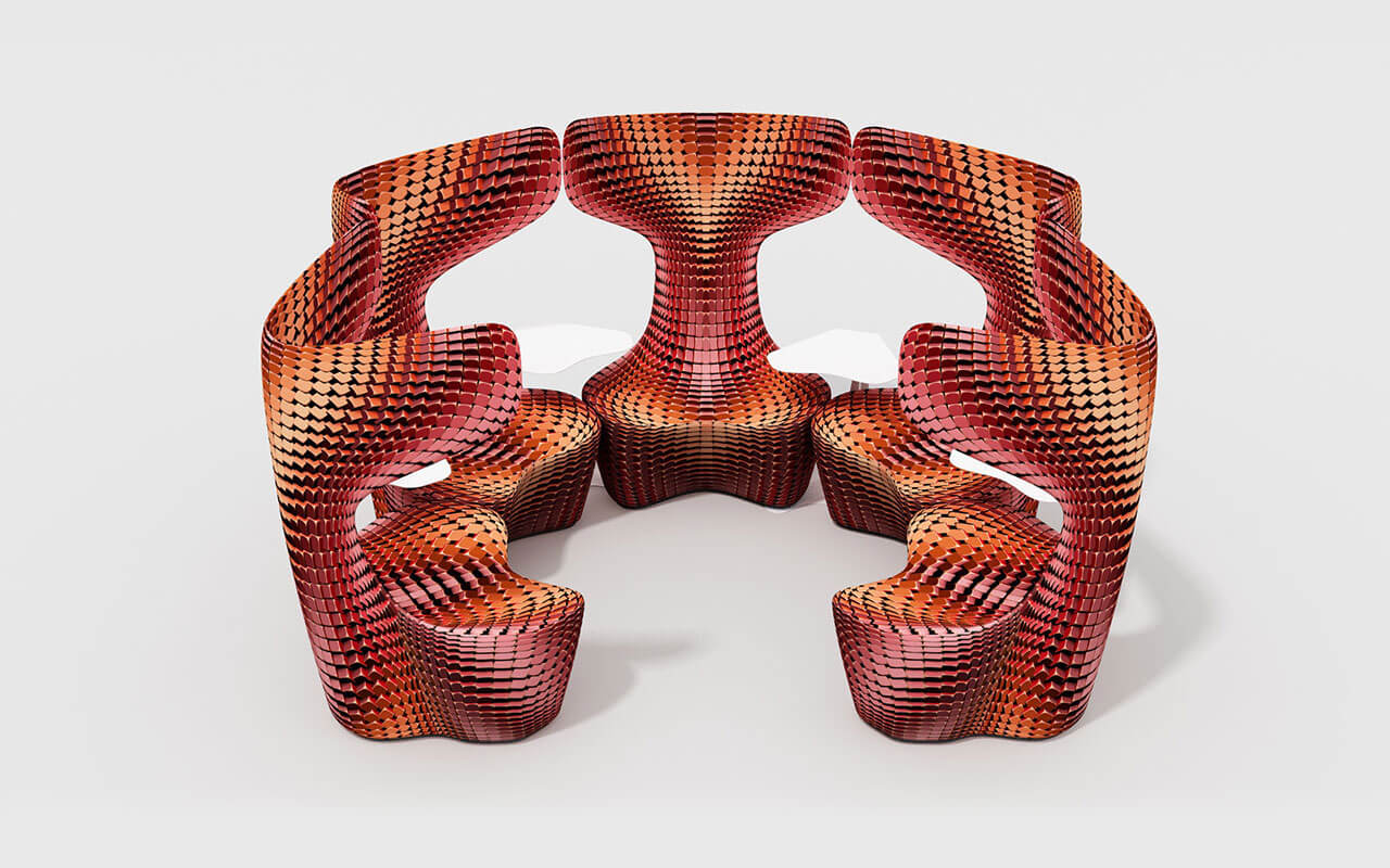Cappellini Кресло Drum от Cappellini