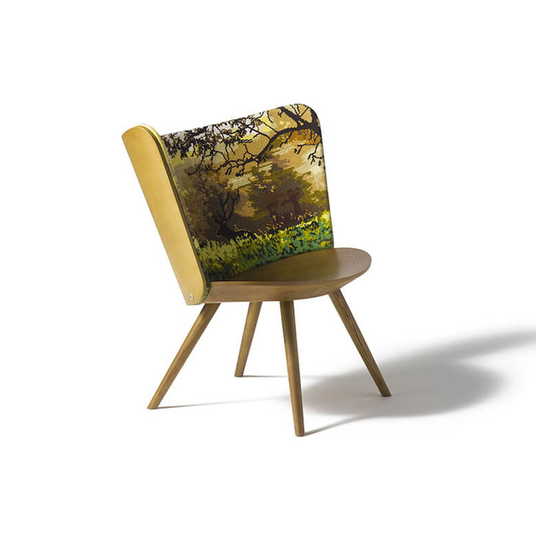 Cappellini Кресло Embroidery от Cappellini