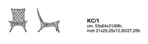 Cappellini Кресло Knotted от Cappellini